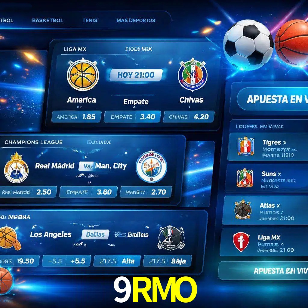 Mercados de apuestas deportivas 9RMO para jugadores en México